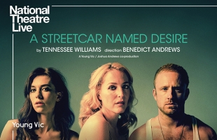 Poster for A Streetcar Named Desire, with Vanessa Kirby, Gillian Anderson and Ben Foster