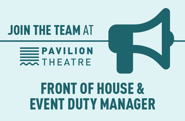 Join the Team! Front of House & Event Duty Manager (Part-Time)