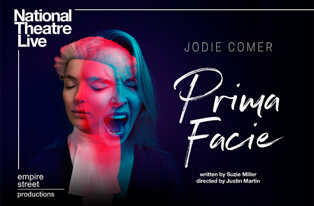 Poster for National Theatre Live's Prima Facie